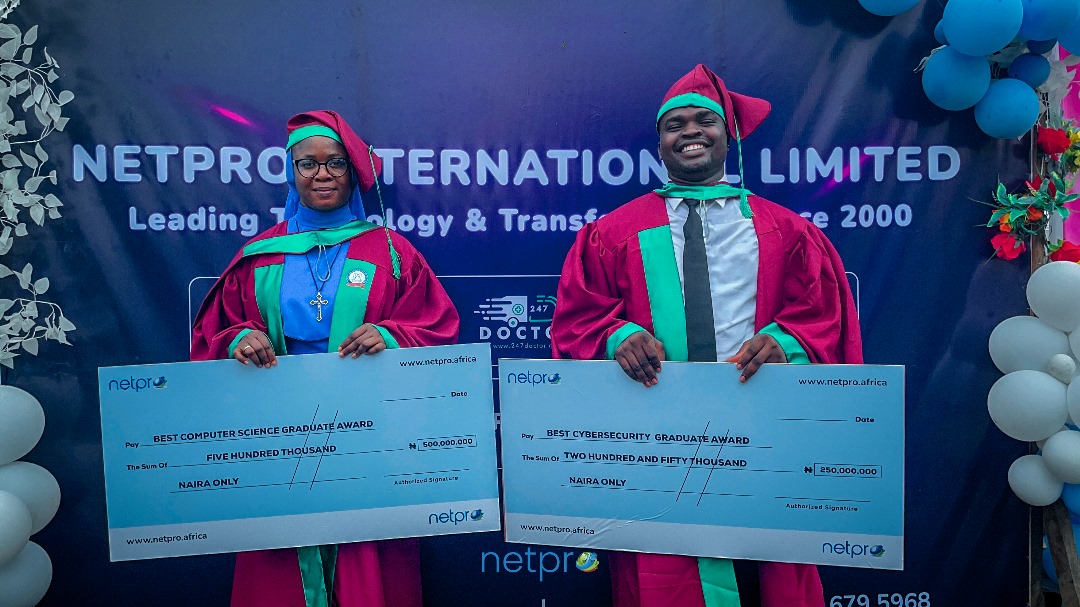 NETPRO INTERNATIONAL LIMITED REWARDS OUTSTANDING COMPUTER SCIENCE AND CYBERSECURITY GRADUATES